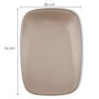 Stellematte Softy 50 x 70 cm avtørkbar med forhøyet kant - Nattou