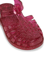 Nea glitter-sandaler med spenne sangria str. 21 montert på fot