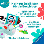 Neshorn lekepute for magetid 46x56 cm bakside