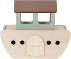 Bakside av Noahs ark i tre 31 deler med dyr og figurer - Little Dutch