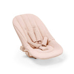 Nyfødtsete Grace Powder Pink detalj av stoff
