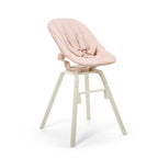 Nyfødtsete Grace Powder Pink nærbilde av sele