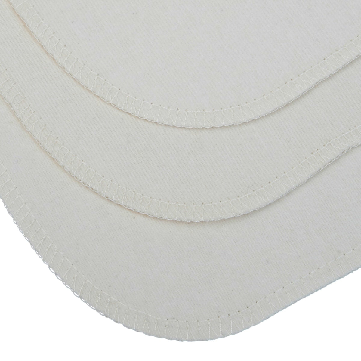 Økologisk madrassbeskytter molton 70x100 cm vanntett bakside