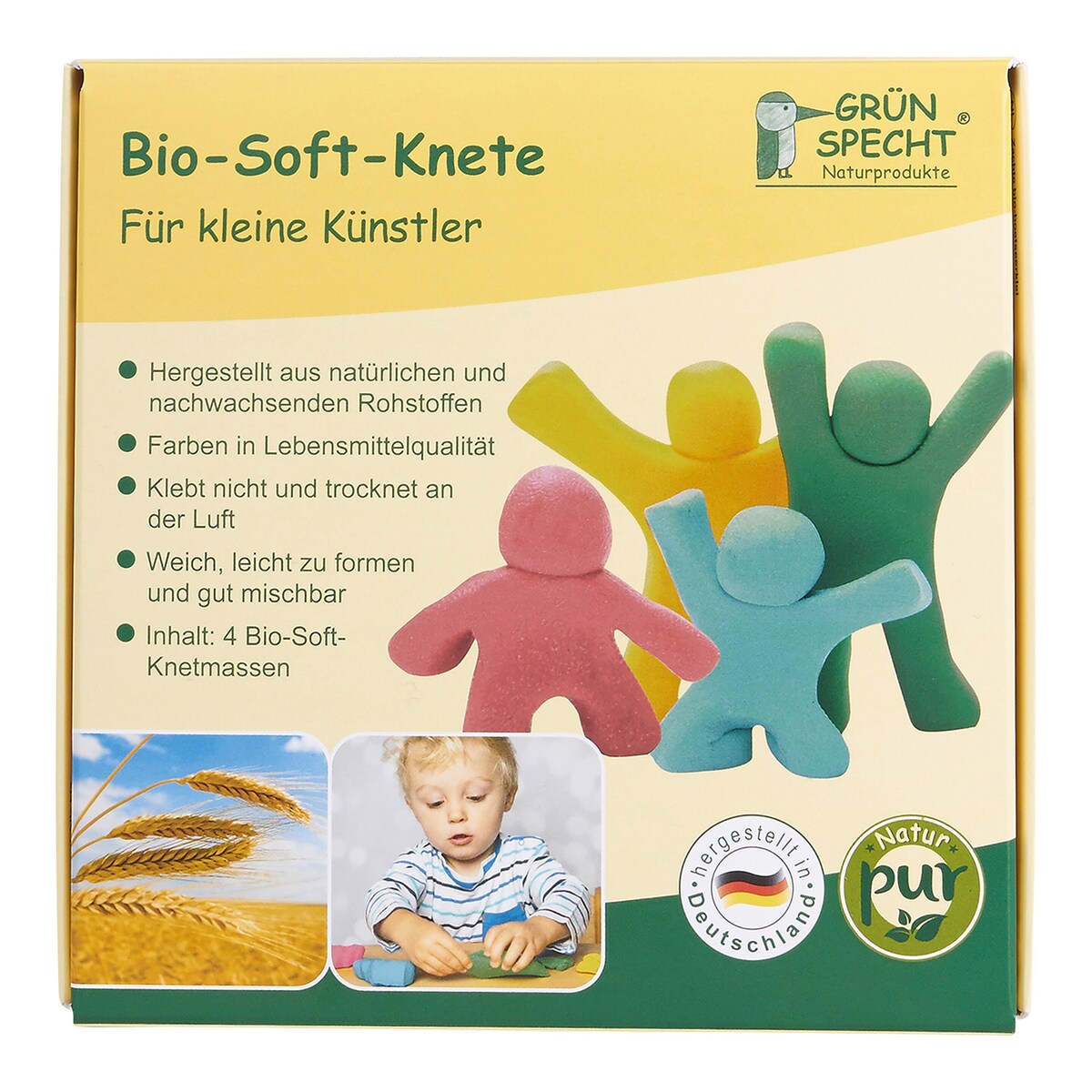 Økologisk modelleire 4 farger fra 2 år - Grünspecht