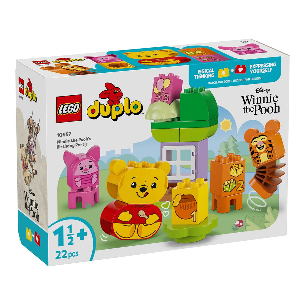 Ole Brumms bursdagsfest 10457 forfra med Disney figurer