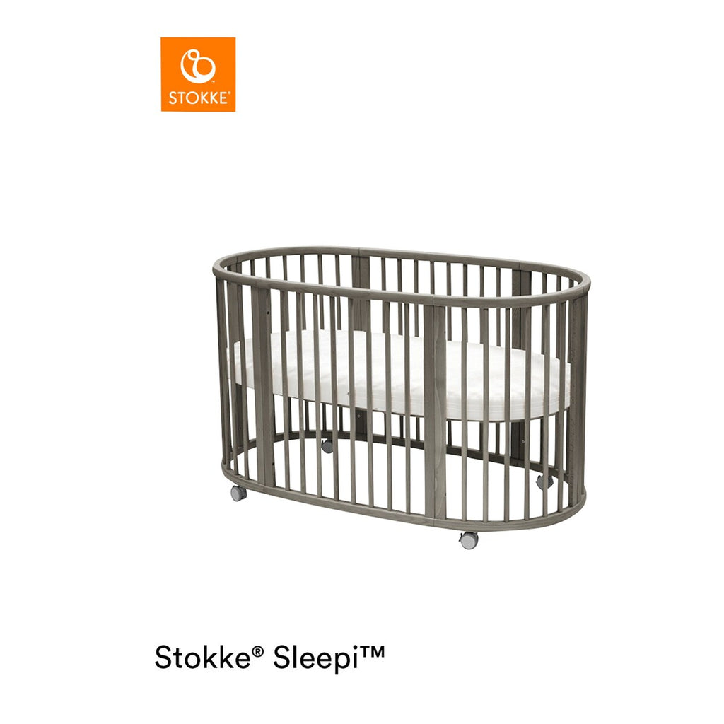 Ombyggingssett for babyseng Sleepi Mini i bøk komplett sett