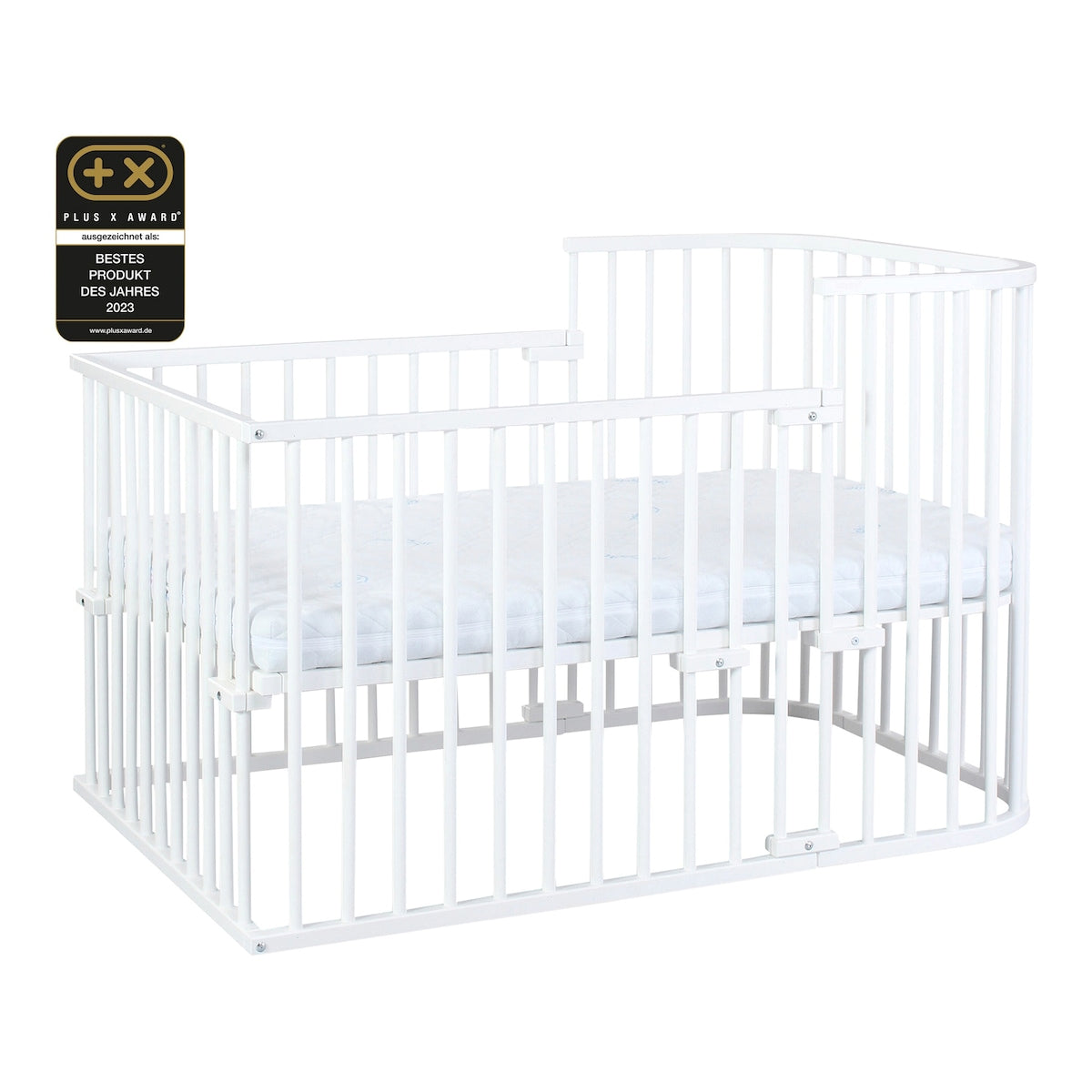 Ombyggingssett til barneseng montert på babybay Maxi