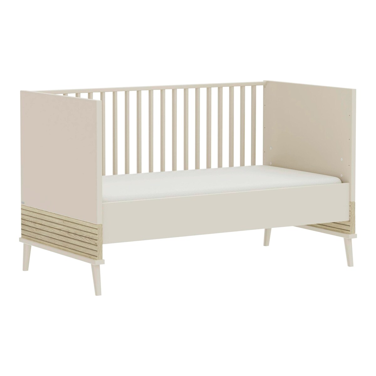 Ombyggingssider for babyseng Eefje 139x18 cm bakside