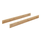 Ombyggingssider Morris Oak 140 cm i eikdekor forfra