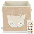 Oppbevaringsboks for barn Reh Ella 33x33x33 cm forfra