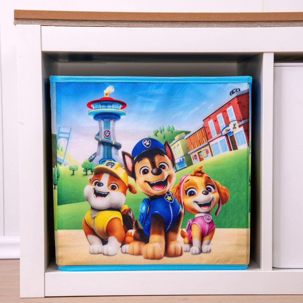 Sammenleggbar oppbevaringsboks Paw Patrol demonstrasjon