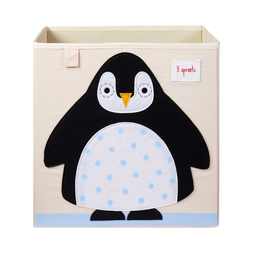 Oppbevaringsboks sammenleggbar 33x33x33 cm polyester bakside