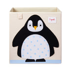 Oppbevaringsboks sammenleggbar 33x33x33 cm polyester bakside