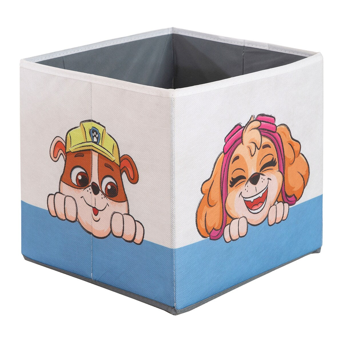 Nærbilde av motiv på Oppbevaringsbokser 2-delt sett Paw Patrol 27x27 cm