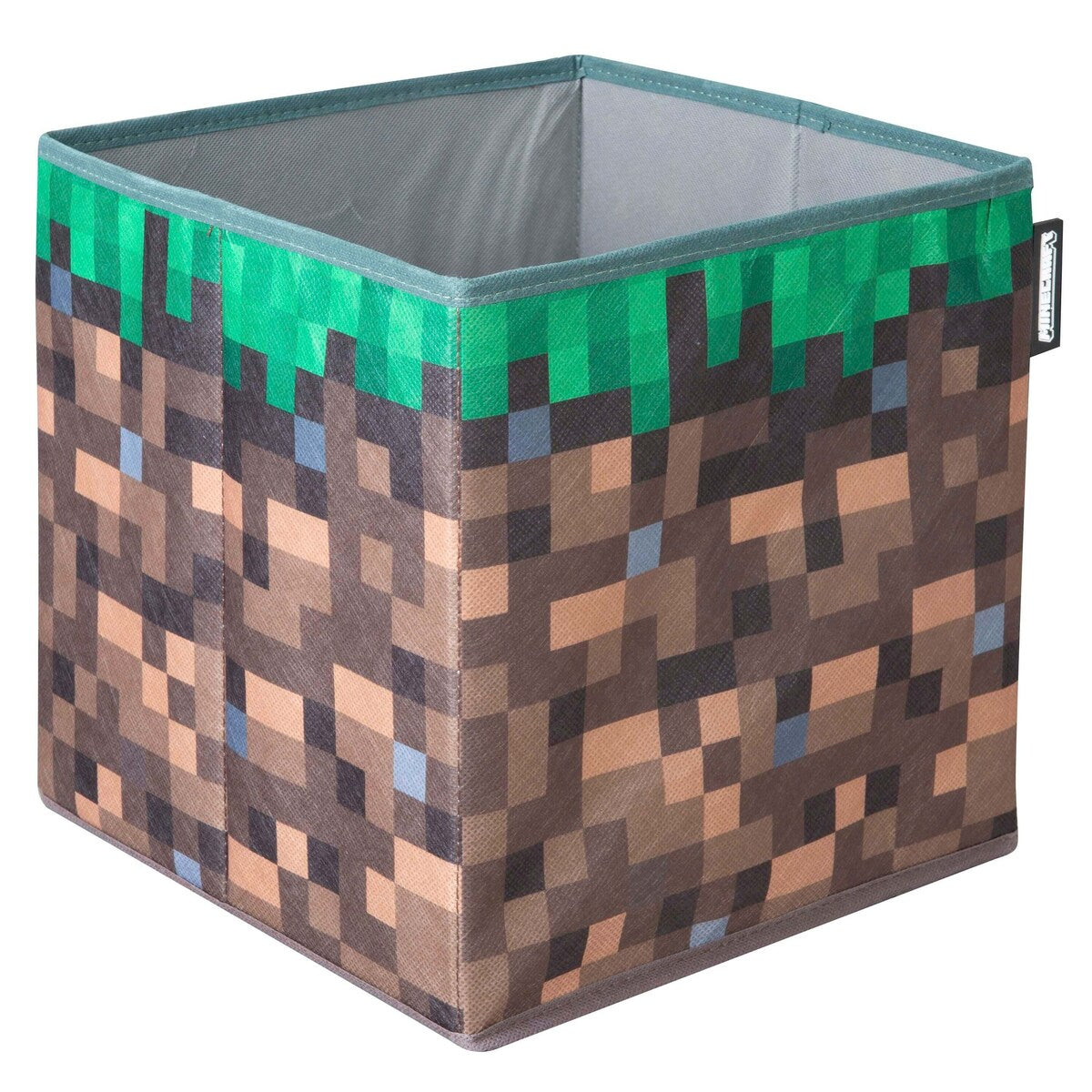 Nærbilde av sammenleggbare funksjon på Oppbevaringsbokser 2er sett, sammenleggbare, canvas MINECRAFT