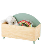 Oppbevaringskasse for barnerom REGENBOGEN MDF 80x36 cm forfra