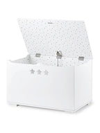 Oppbevaringskiste for barn SIRIUS i tre 68x43 cm forfra