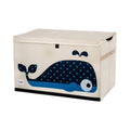 Oppbevaringskiste sammenleggbar 61x37x38 cm forfra med dyremotiv