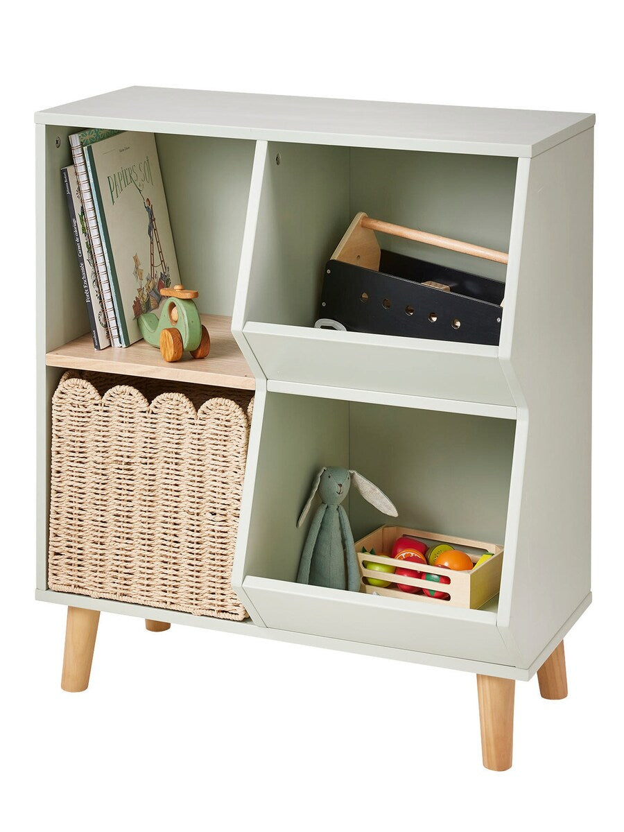 Oppbevaringskurv FESTON for barnerom i beige papir