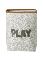 Oppbevaringskurv PLAY bomull 35x35x50 cm forfra
