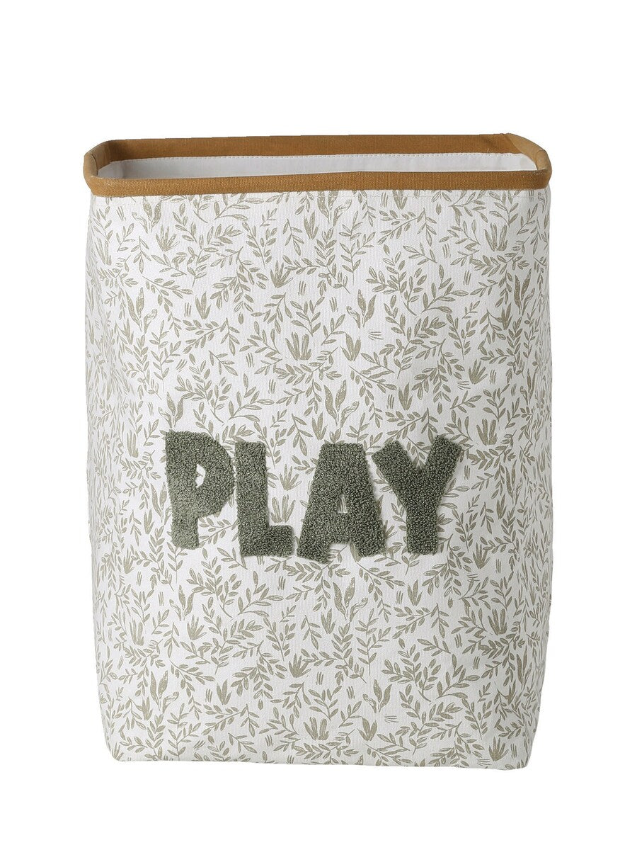 Oppbevaringskurv PLAY bomull 35x35x50 cm forfra