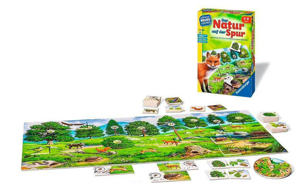 På sporet av naturen lærerspill 2-4 spillere fra 4 år spilldetalj