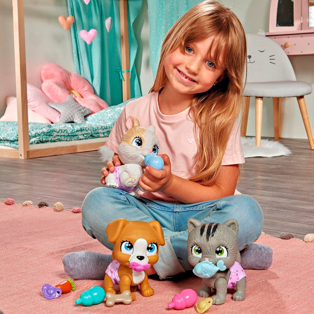 Pamper Petz Hase lekefigur kanin detalj av øyne