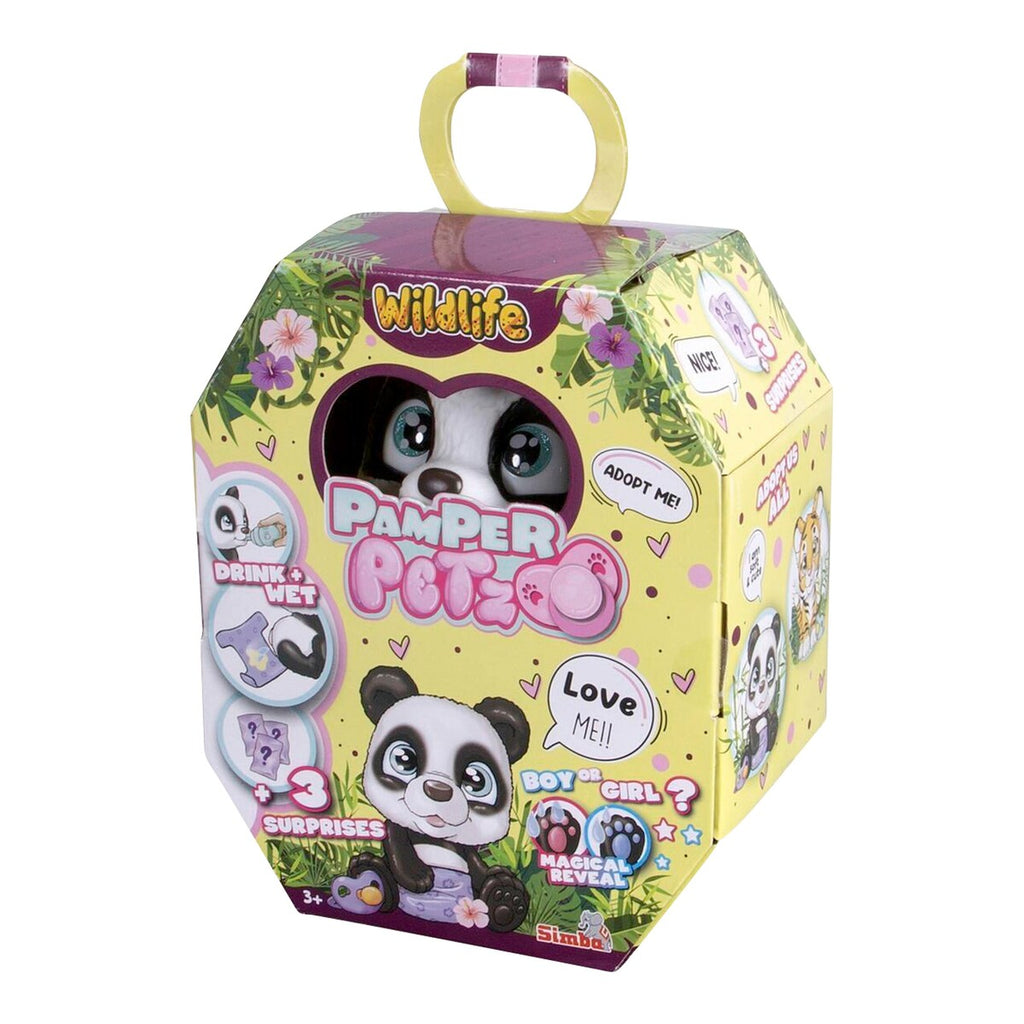 Pamper Petz Panda adopsjonssertifikat