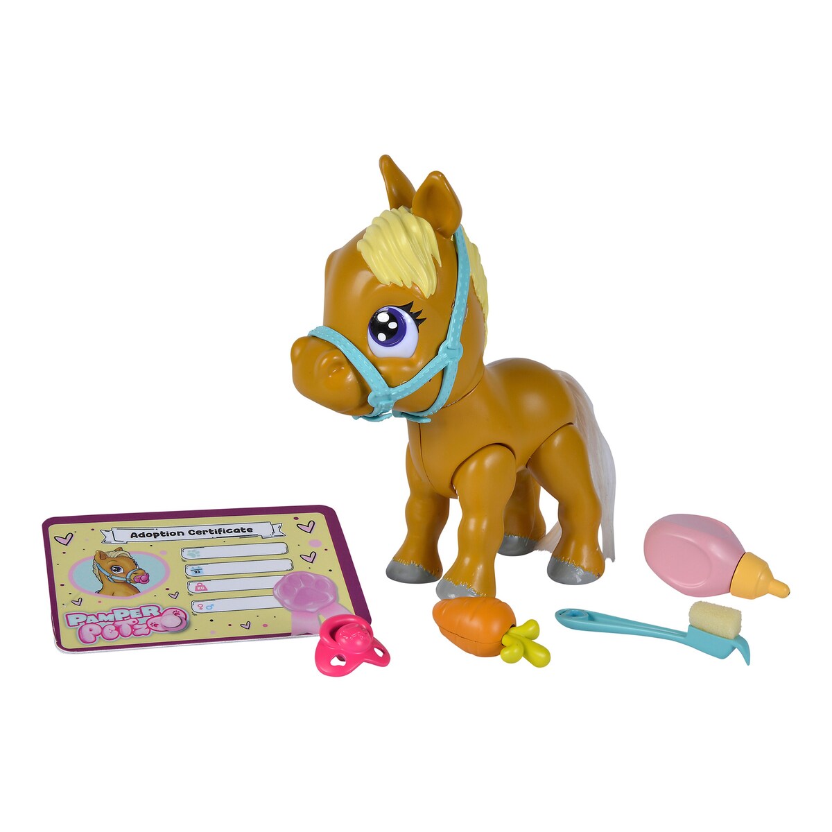 Pamper Petz Pony lekefigur 24 cm detalj av øyne