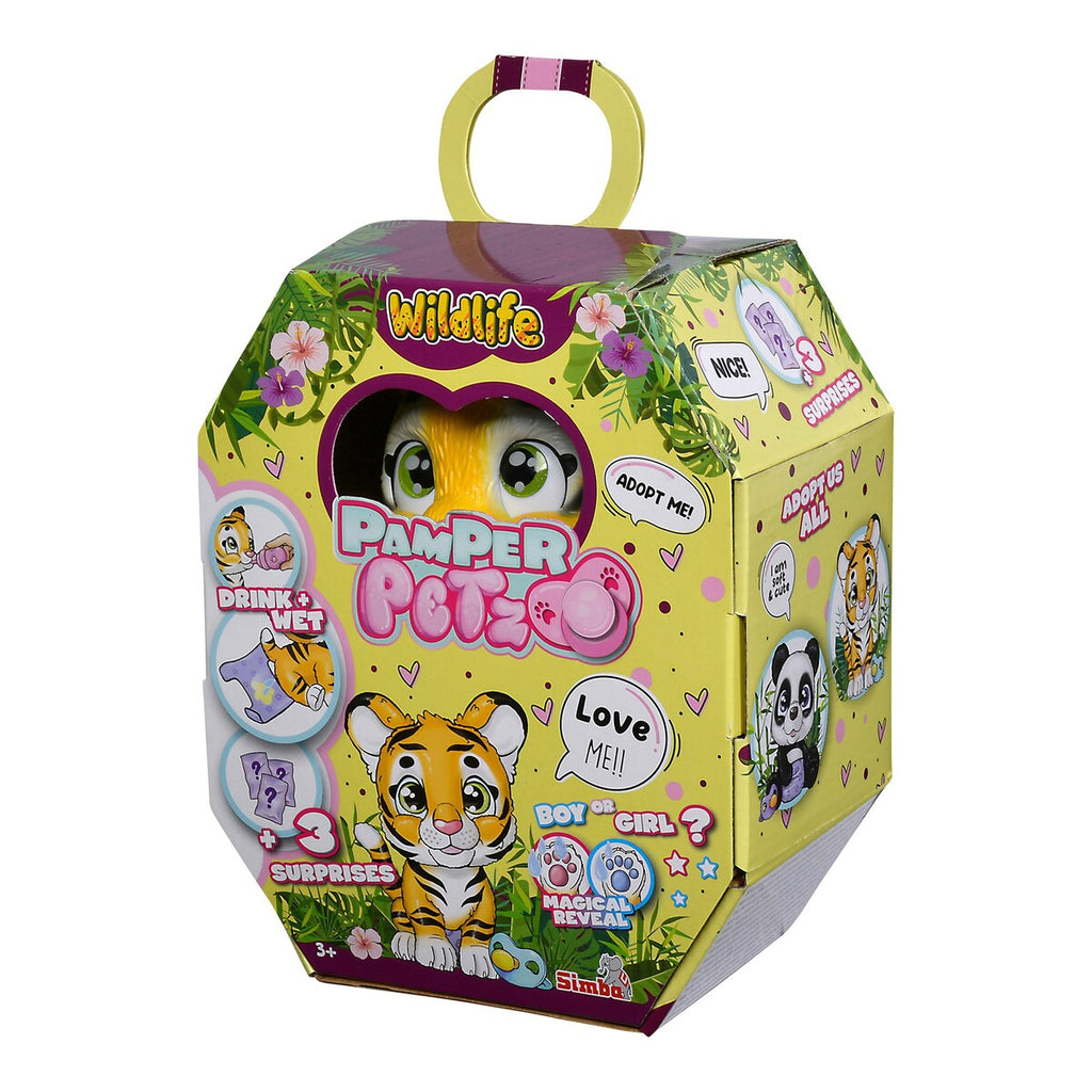 Pamper Petz Tiger lekefigur nærbilde