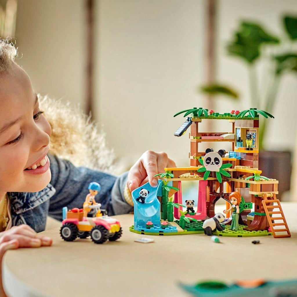 Montert Panda-pleiestasjon 243 deler fra 7 år - LEGO® Friends med trehus og quad