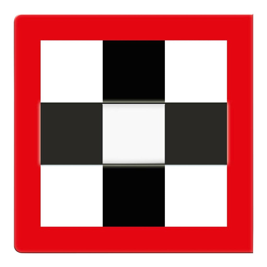 Pappbok med kontraster og aktiviteter for baby fra 3 mnd - Carlsen side med speil