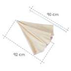 Parasollsett for Outdoor+ sittegruppene i beige bakside