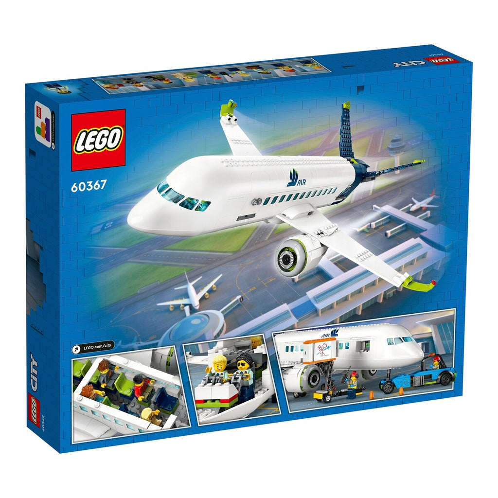 Passasjerfly 60367 LEGO City oversikt sett