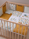 Patchwork leketeppe lekegrindinnlegg SAVANNE musselin forfra