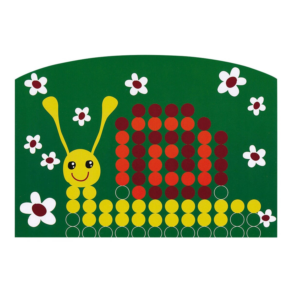 Perlebilde-byggesett 200 perler pakket i eske