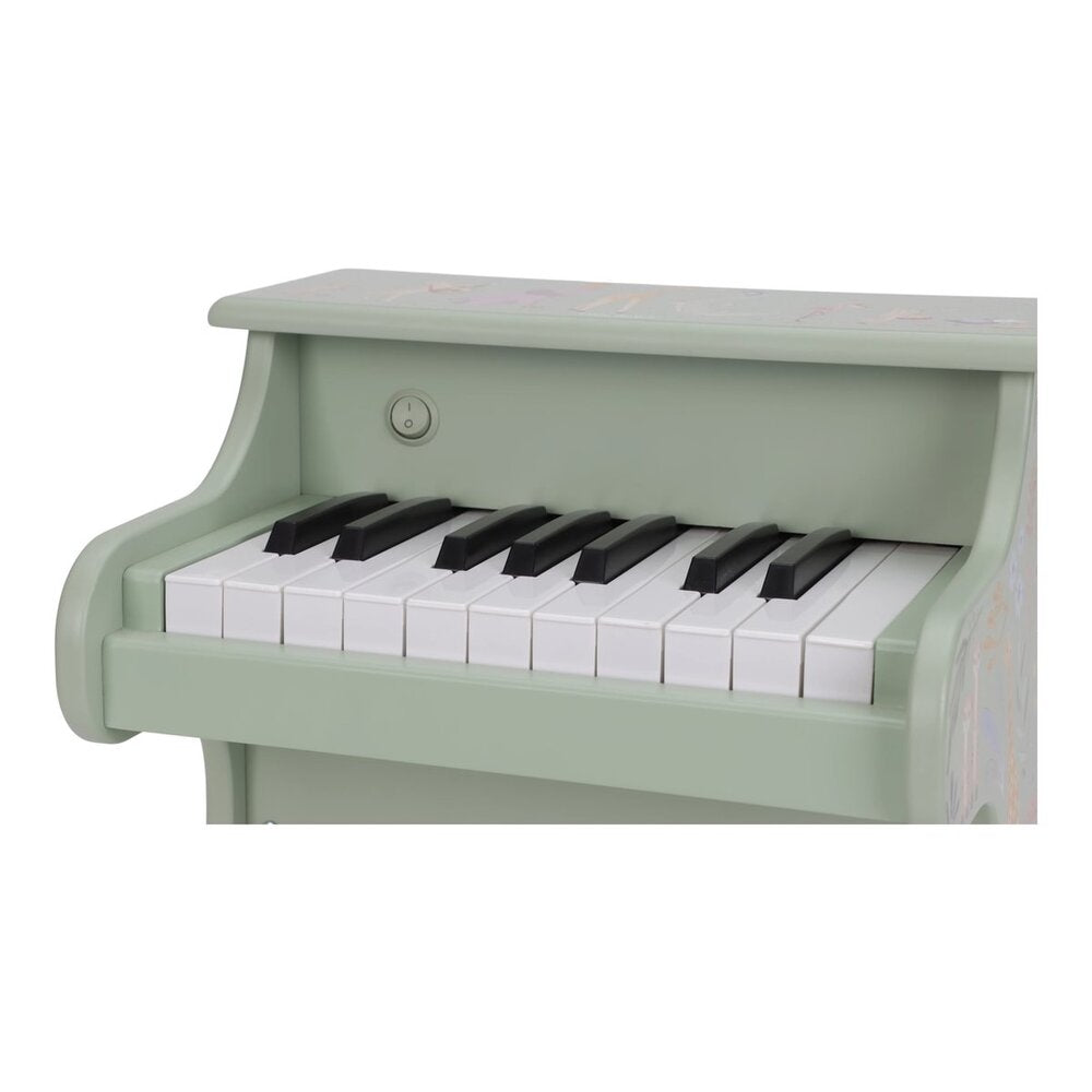 Bakside av Piano i tre Safari Friends med 11 tangenter - Little Dutch
