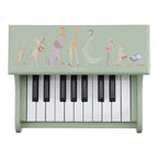 Detalj av tangenter på Piano i tre Safari Friends med 11 tangenter - Little Dutch