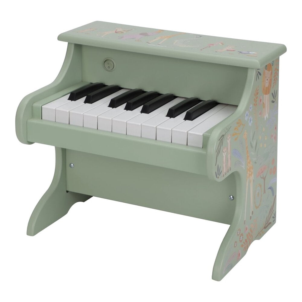Montert Piano i tre Safari Friends med 11 tangenter - Little Dutch