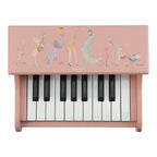Piano i tre Safari Friends med 11 tangenter - Little Dutch i grønn farge