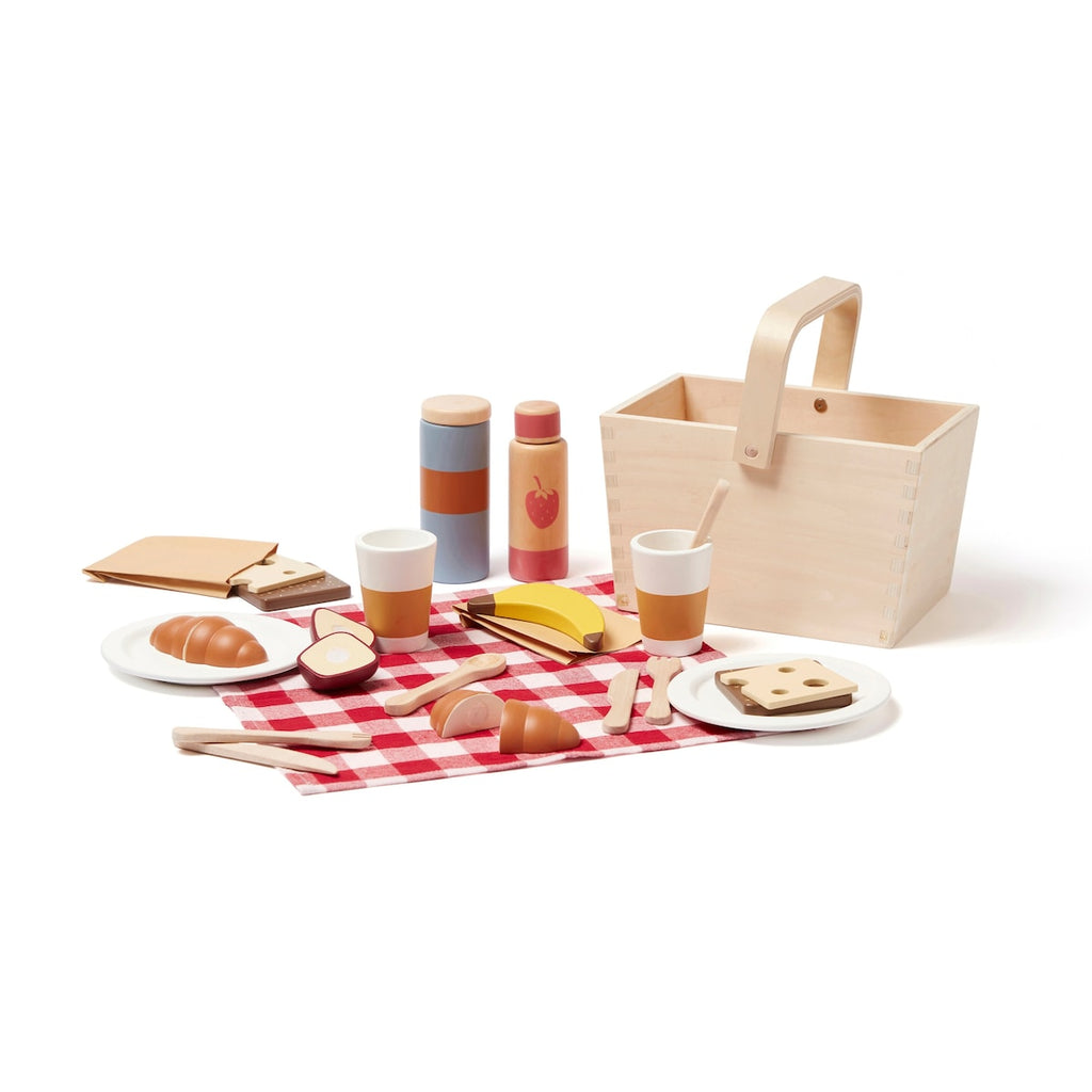 Piknik-sett Kid's Hub i tre 24 deler forfra