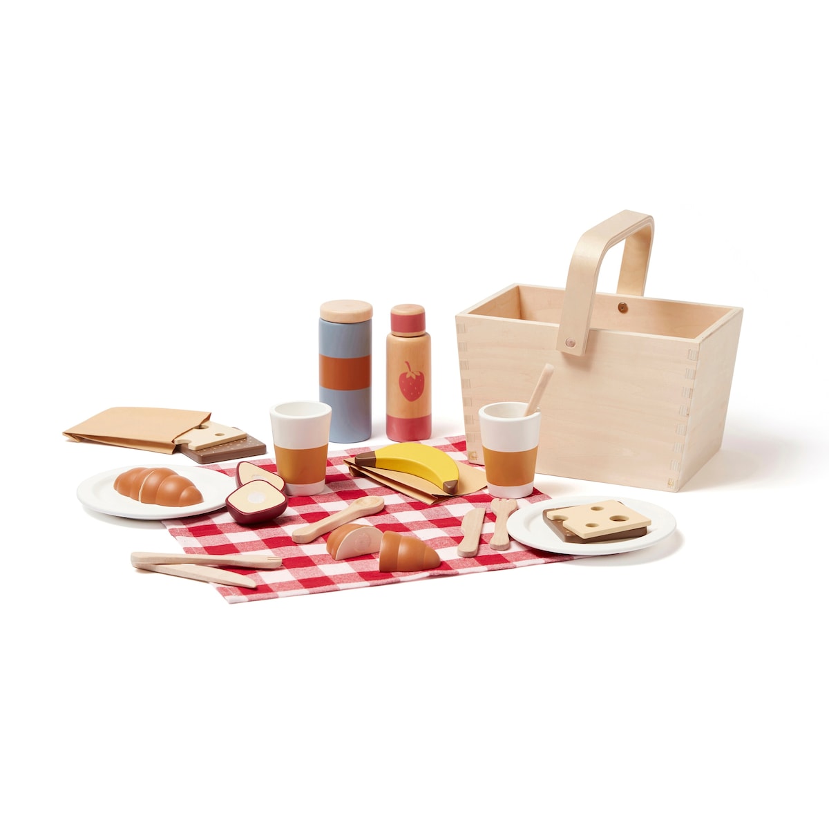 Piknik-sett Kid's Hub i tre 24 deler forfra