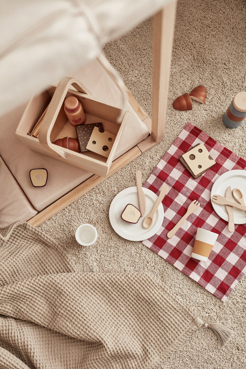 Piknik-sett Kid's Hub i tre 24 deler med duk