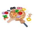 Pizzasett i tre med ovn og tilbehør fra 3 år forfra
