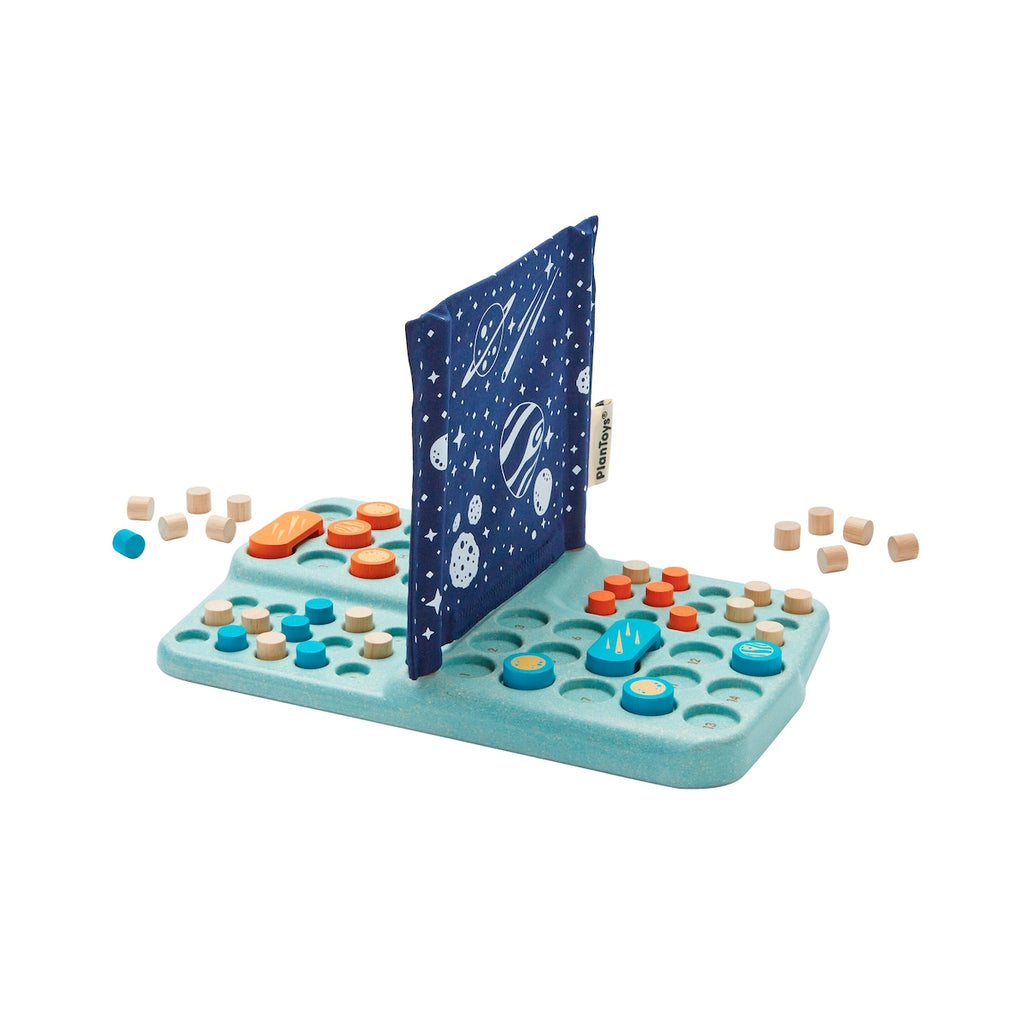 Planetgjettespill i gummitreverk - PlanToys forfra