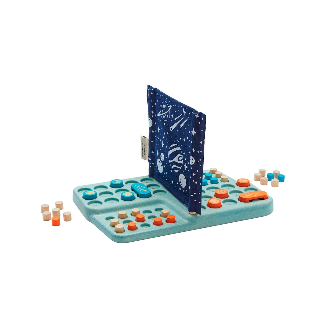 Planetgjettespill i gummitreverk - PlanToys bakside