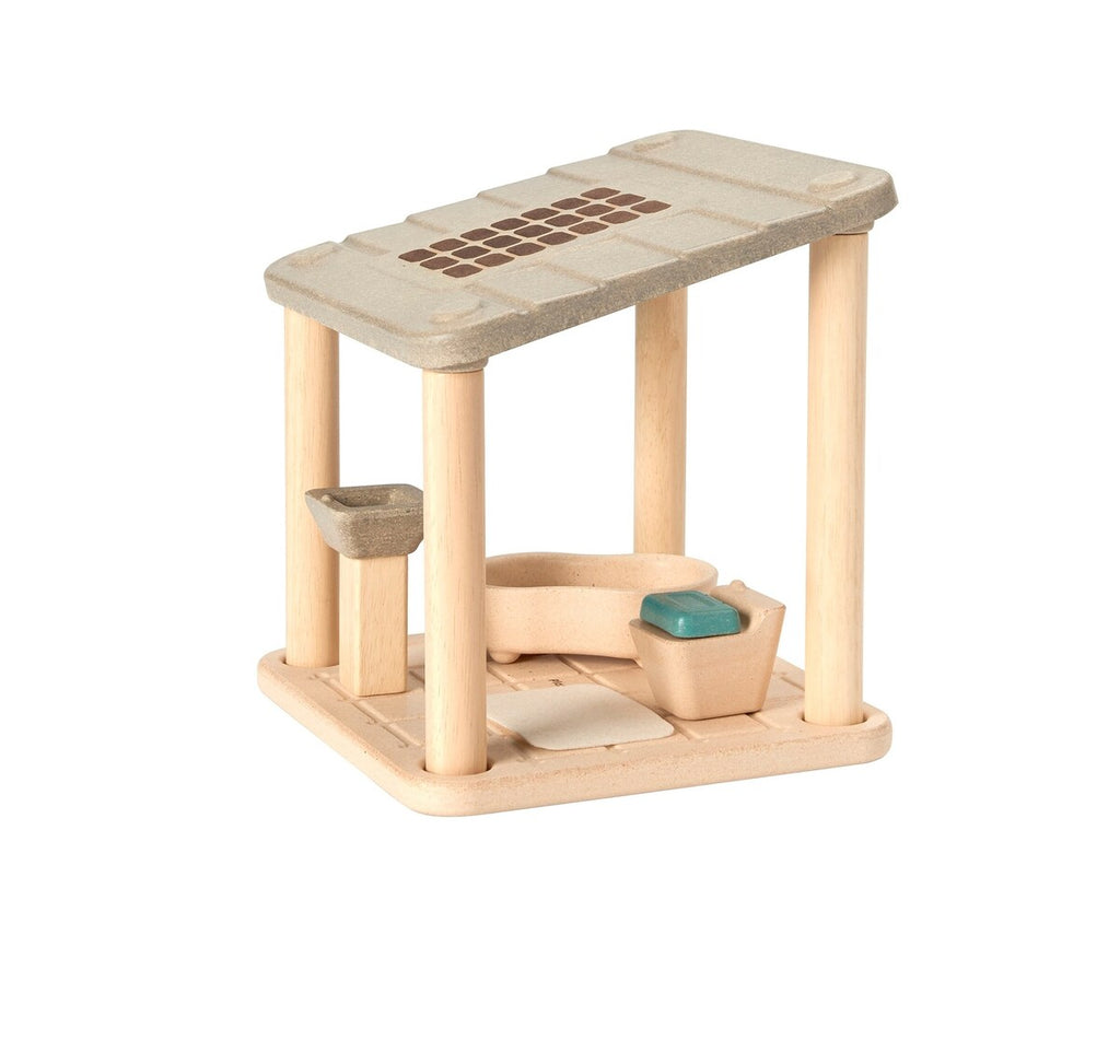 PlanSpace baderom i gummitreverk 18x18 cm bakside