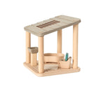 PlanSpace baderom i gummitreverk 18x18 cm detalj