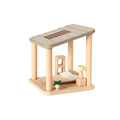 PlanSpace soverom i gummitreverk 18x18 cm forfra