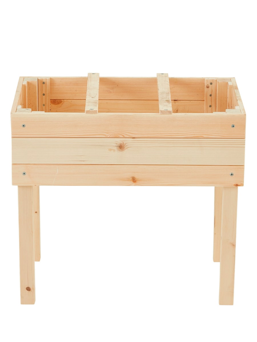 Plantekasse i tre med fôr 54 x 35 cm fra 3 år montert